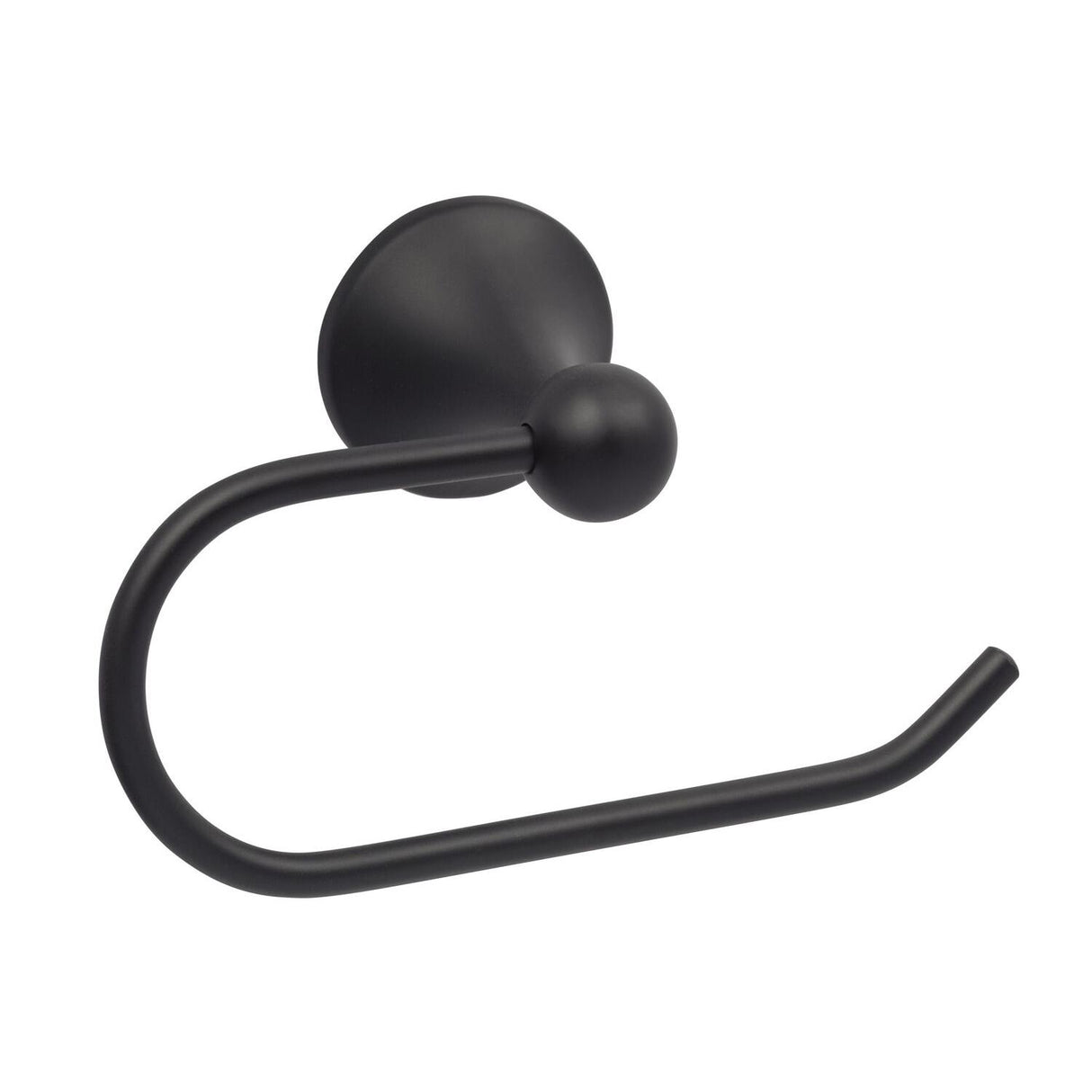 Sure-Loc Hardware Sure-Loc VT-PH1 FBL Ventura Bath Series Single Post Paper Holder Flat Black