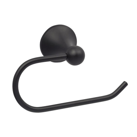 Sure-Loc Hardware Sure-Loc VT-PH1 FBL Ventura Bath Series Single Post Paper Holder Flat Black