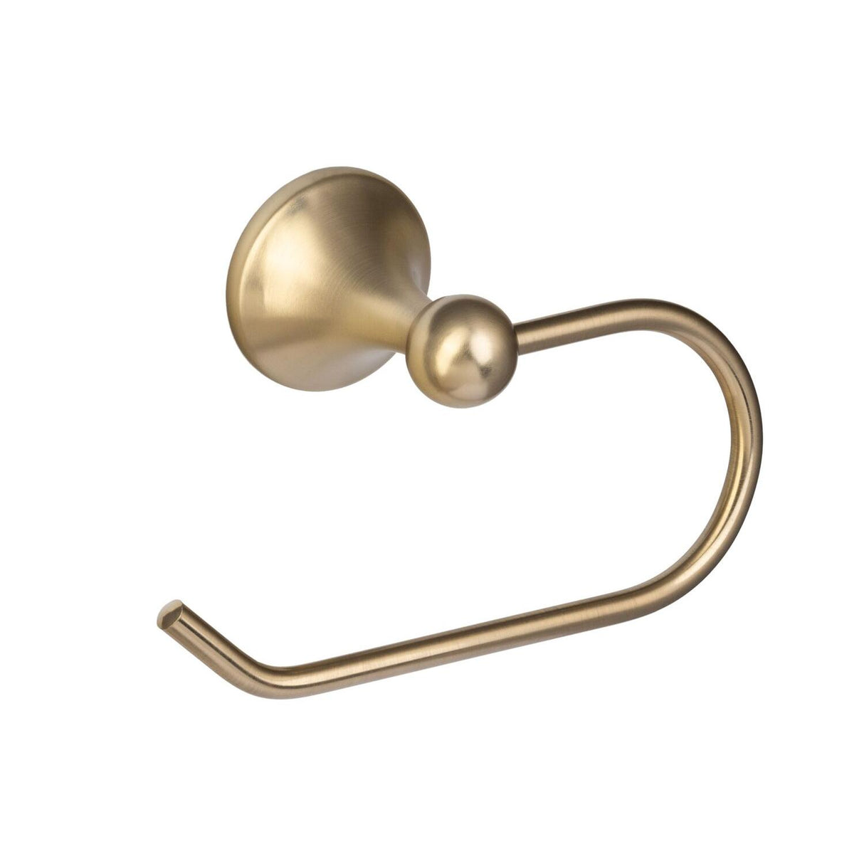Sure-Loc Hardware Sure-Loc VT-PH1 SB Ventura Bath Series Single Post Paper Holder Satin Brass