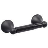 Sure-Loc Hardware Sure-Loc VT-PH2 FBL Ventura Bath Series Two-Post Paper Holder Flat Black