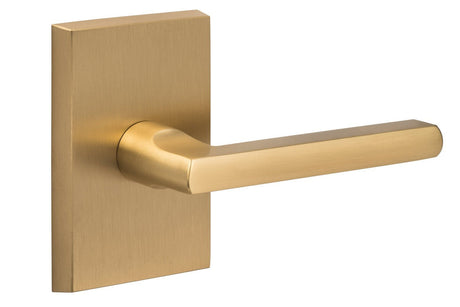Sure-Loc LN101 SB satin brass passage door lever