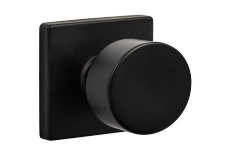 Sure-Loc Modern BG101-SQ FBL flat black passage door knob
