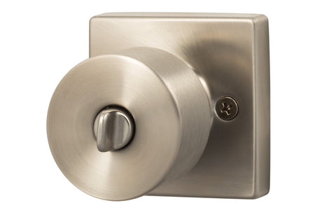 Sure-Loc Modern BG107-SQ 32D satin stainless keyed entry knob