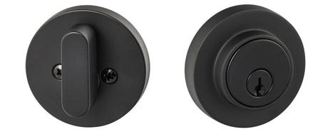Sure-Loc Modern DB201-MD FBL flat black single cylinder deadbolt