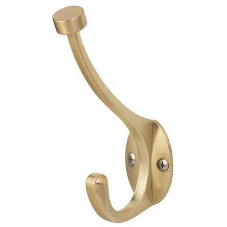 Sure-Loc RH5 SB satin brass coat hook