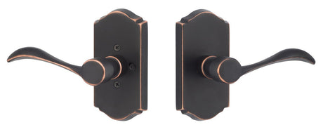 Sure-Loc SS100-2 11P RH vintage bronze double dummy door lever