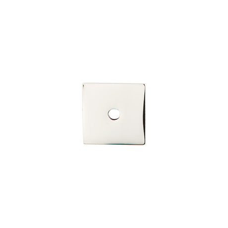 Top Knobs TK94PN Square Knob Backplate Polished Nickel