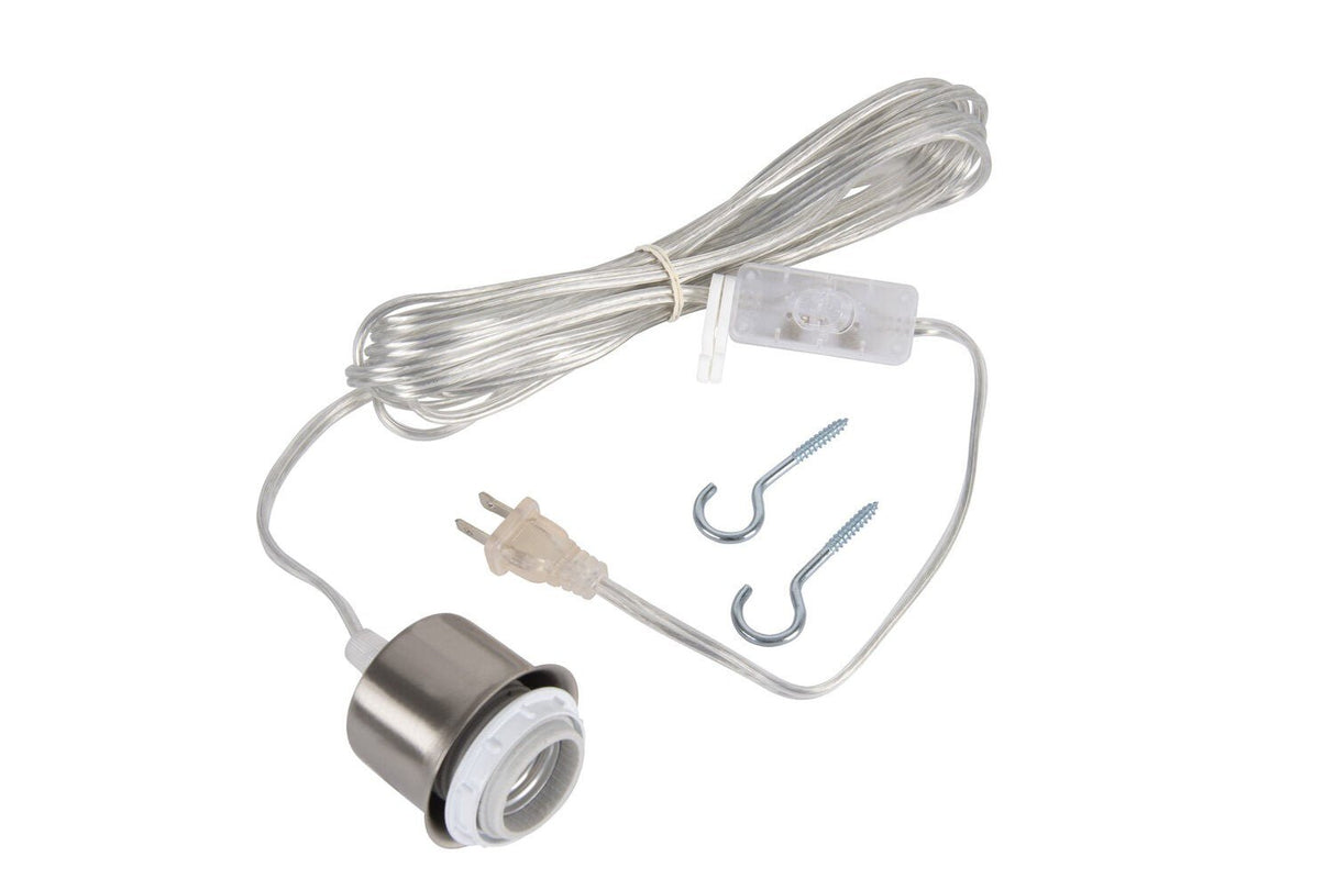 Craftmade SW1001-BNK brushed polished nickel mini pendant
