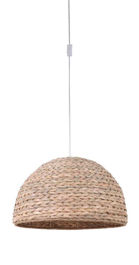 Craftmade SW2005-NT Portable Swag Pendant w/Natural Sea Grass Shade in Natural