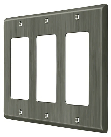 Deltana SWP4740U15A antique nickel switch plate