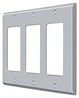 Deltana SWP4740U26D satin chrome switch plate
