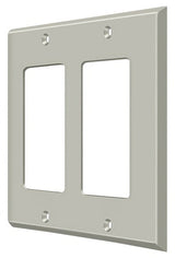 Deltana SWP4741U15 satin nickel switch plate