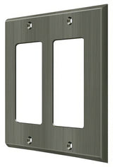 Deltana SWP4741U15A antique nickel switch plate