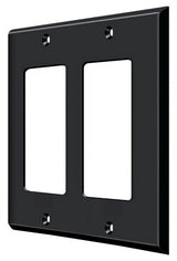 Deltana SWP4741U19 black switch plate