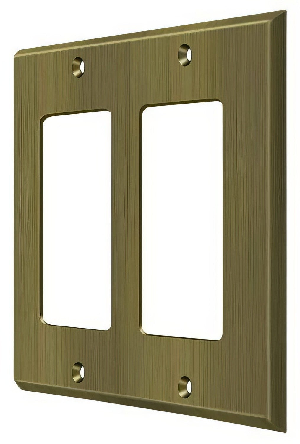 Deltana SWP4741U5 antique brass switch plate