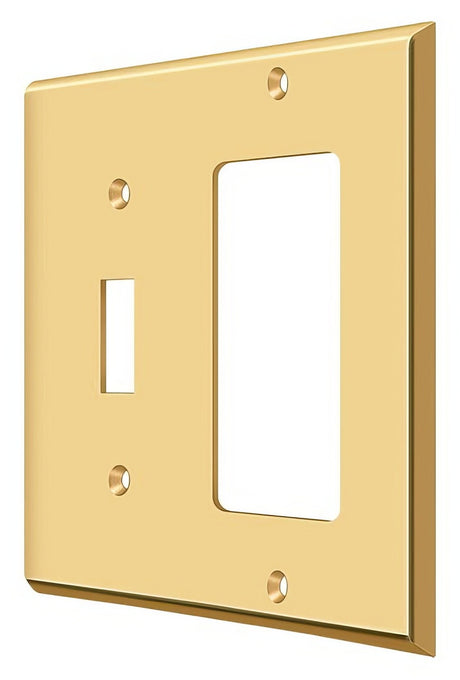 Deltana SWP4743CR003 lifetime brass switch plate
