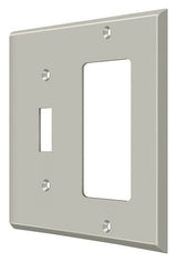 Deltana SWP4743U15 satin nickel switch plate