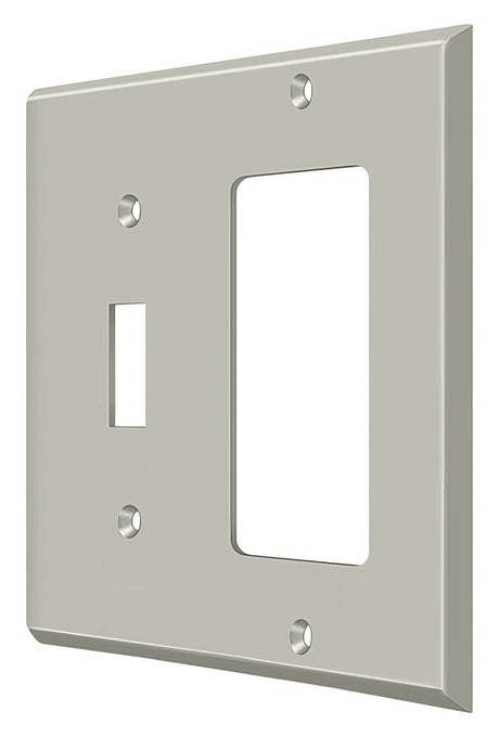 Deltana SWP4743U15 satin nickel switch plate