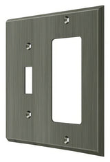 Deltana SWP4743U15A antique nickel switch plate