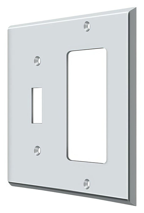 Deltana SWP4743U26 bright chrome switch plate