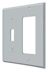 Deltana SWP4743U26D satin chrome switch plate