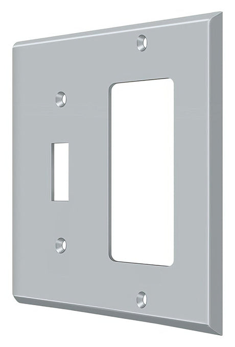Deltana SWP4743U26D satin chrome switch plate