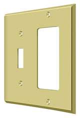 Deltana SWP4743U3 bright brass switch plate