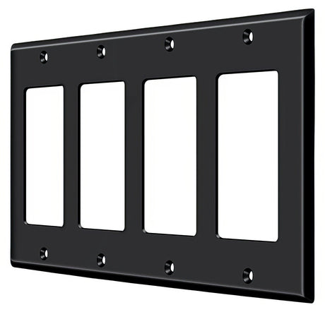 Deltana SWP4744U19 paint black switch plate