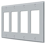 Deltana SWP4744U26D brushed chrome switch plate