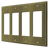 Deltana SWP4744U5 antique brass switch plate
