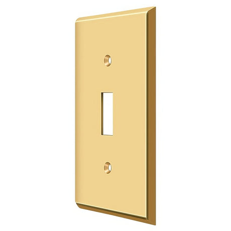 Deltana SWP4751CR003 lifetime polished brass switch plate