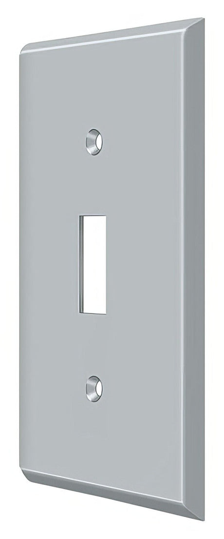 Deltana SWP4751U26D switch plate in satin nickel, additional view