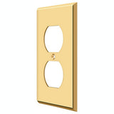 Deltana SWP4752CR003 lifetime polished brass switch plate