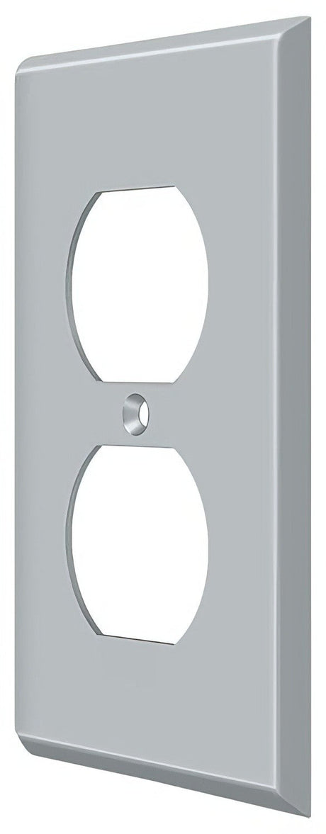 Deltana SWP4752U26D switch plate in satin nickel, additional view