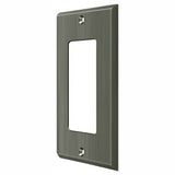 Deltana SWP4754U15A antique nickel switch plate