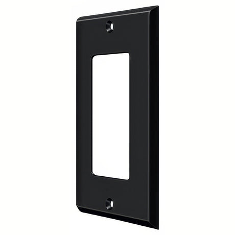 Deltana SWP4754U19 black switch plate