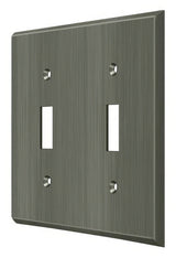 Deltana SWP4761U15A antique nickel switch plate