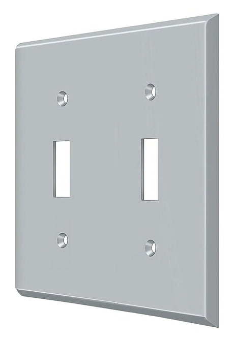 Deltana SWP4761U26D switch plate in satin nickel, additional view