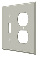 Deltana SWP4762U15 brushed nickel switch plate
