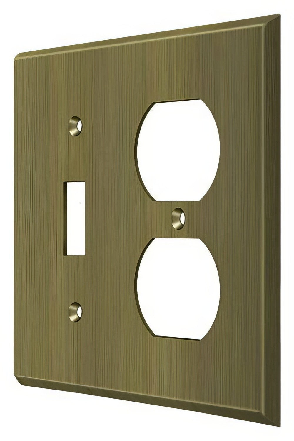Deltana SWP4762U5 antique brass switch plate