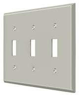 Deltana SWP4763U15 brushed nickel switch plate