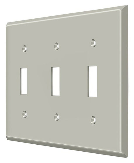 Deltana SWP4763U15 brushed nickel switch plate