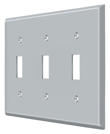 Deltana SWP4763U26D brushed chrome switch plate