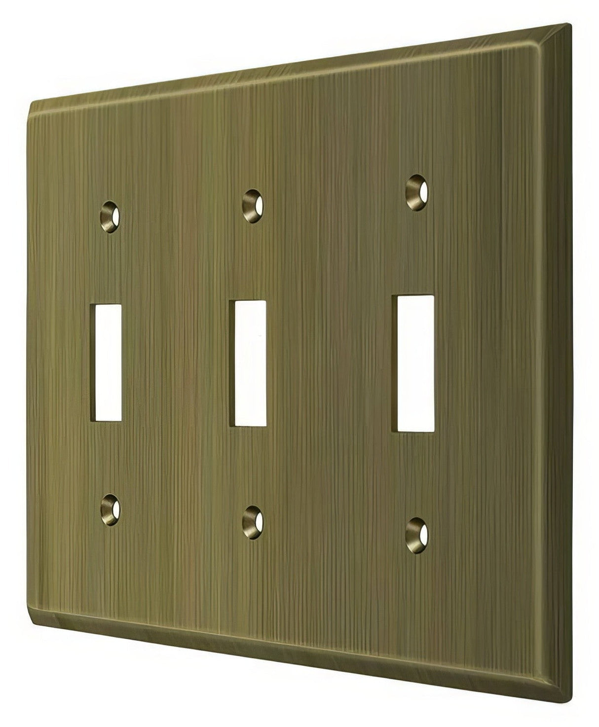 Deltana SWP4763U5 antique brass switch plate