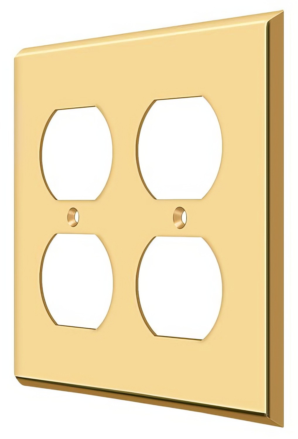 Deltana SWP4771CR003 lifetime polished brass switch plate