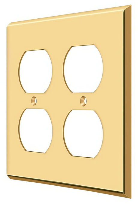 Deltana SWP4771CR003 lifetime polished brass switch plate