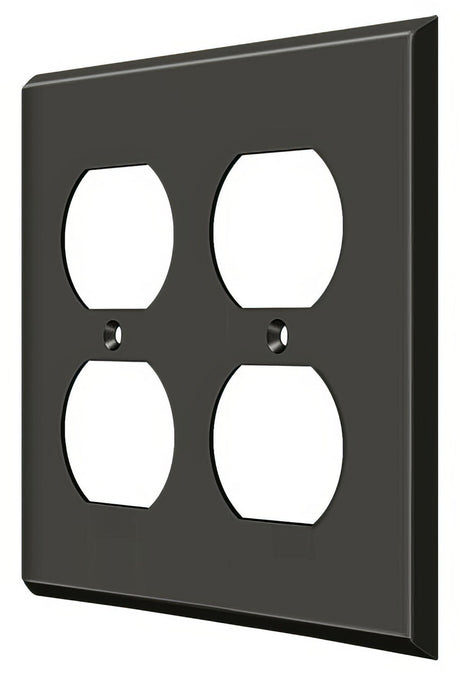 Deltana SWP4771U10B switch plate, front view