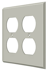 Deltana SWP4771U15 satin nickel switch plate