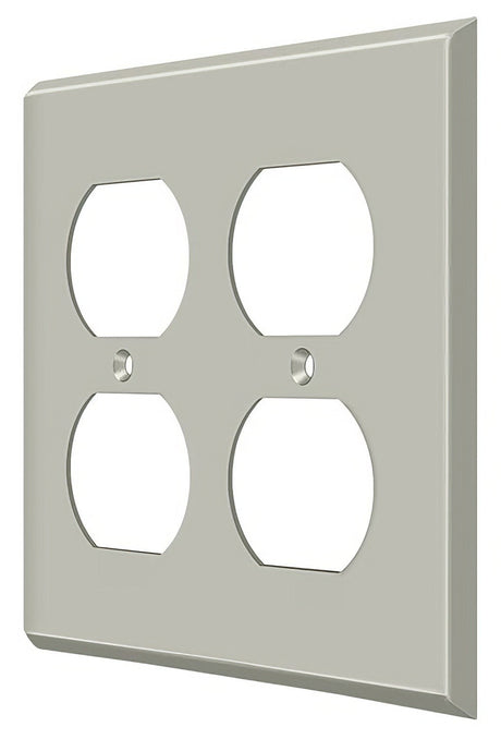 Deltana SWP4771U15 satin nickel switch plate