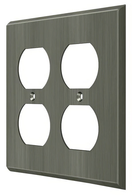 Deltana SWP4771U15A antique nickel switch plate